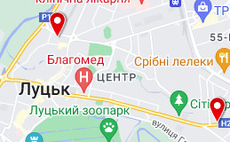 Карта новостроек Луцка 