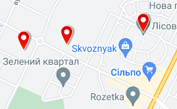 Карта новобудов Кропивницького 